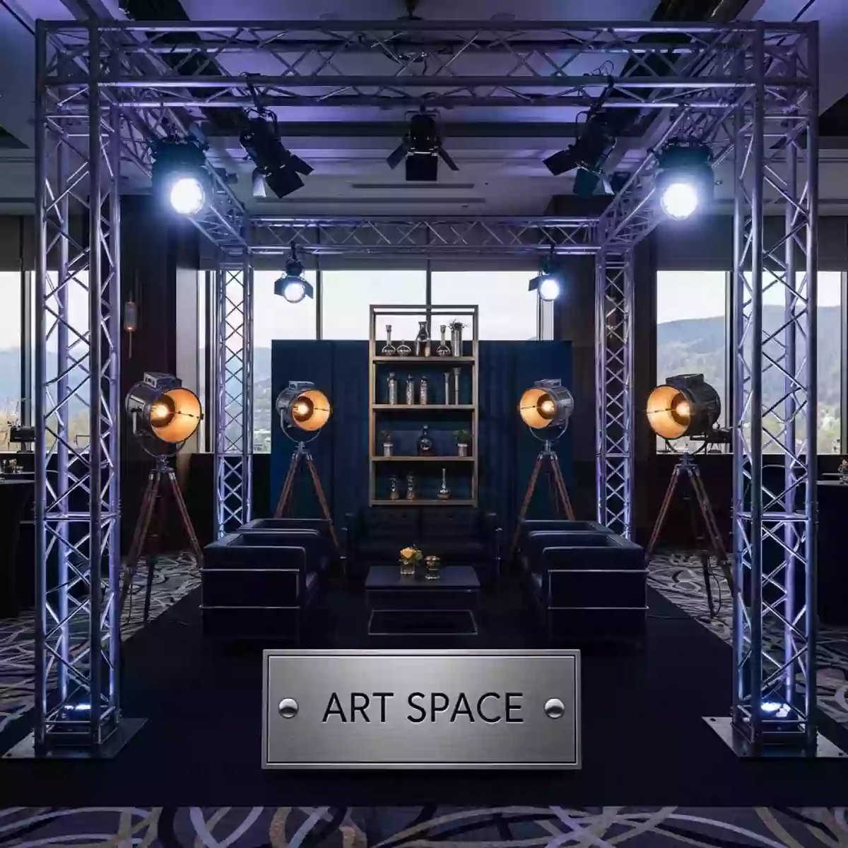 Аренда Декорации в стиле Голливуд в Sochi Marriott Krasnaya Polyana — ART SPACE
