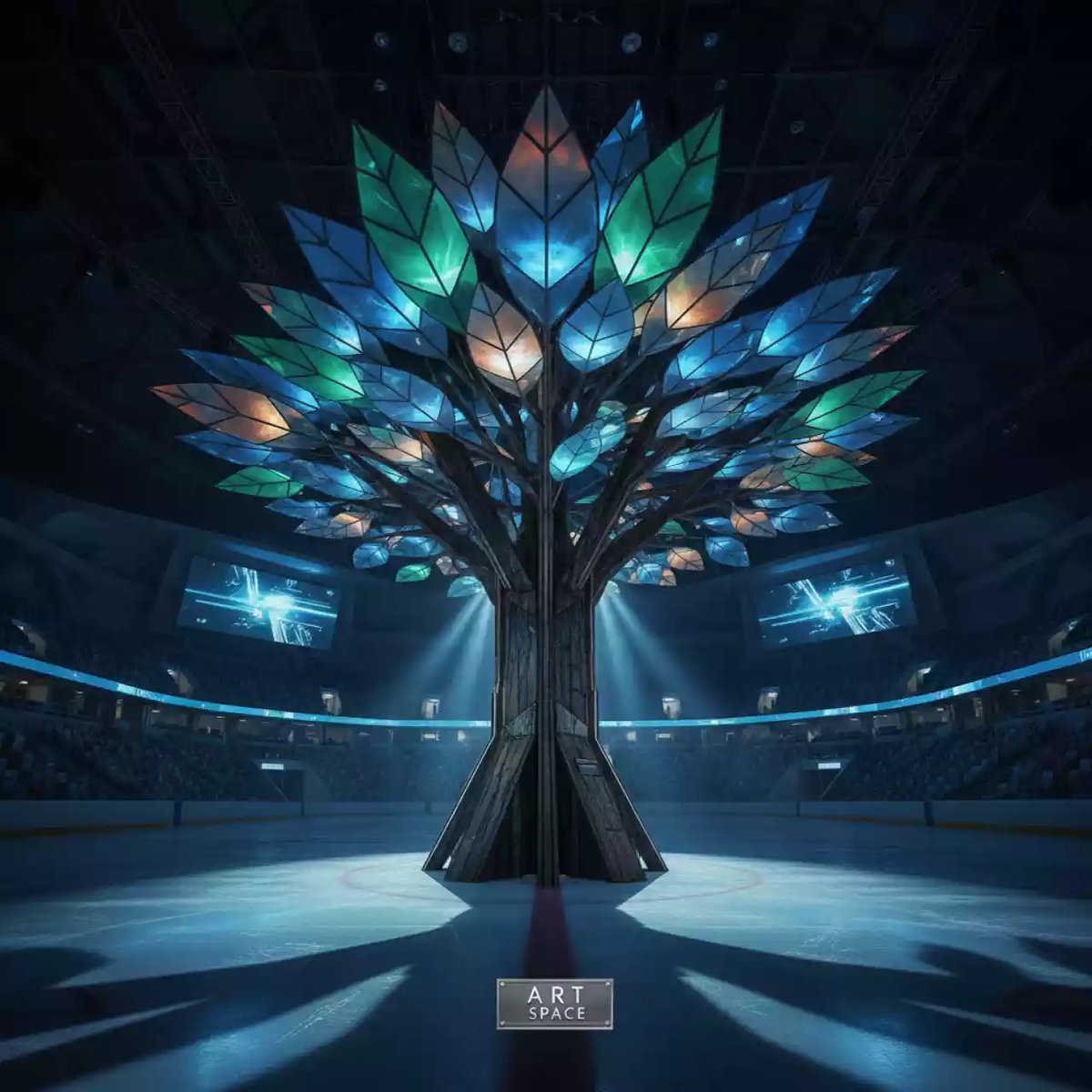 Аренда Дерево в ледовой арене «Шайба» — ART SPACE