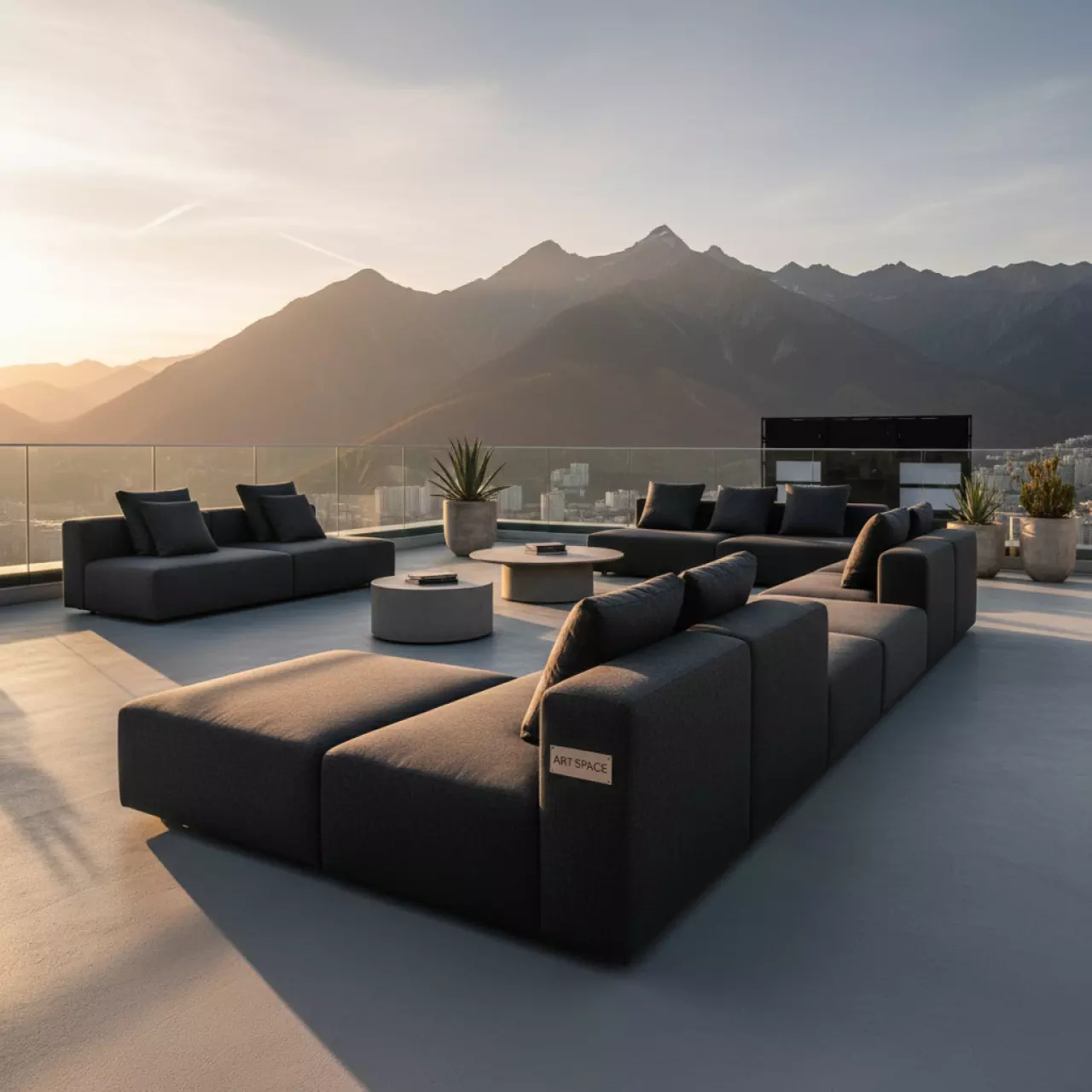 Аренда Диван модульный Ostra II в Skypark Sochi