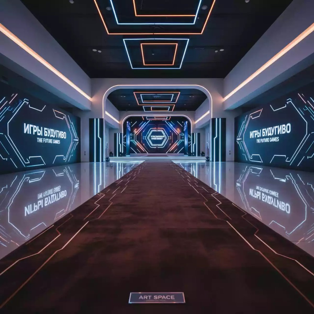 Аренда Дорожка раннер Габардин шоколадная в Radisson Blu Resort & Congress Centre — ART SPACE