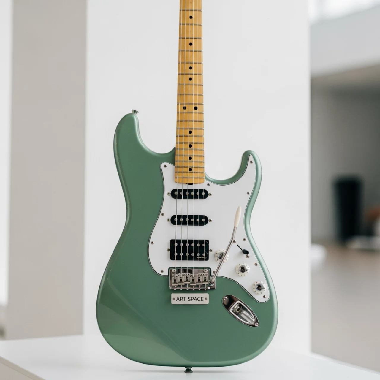 Аренда Электрогитара Fender Stratocaster цвета морской волны