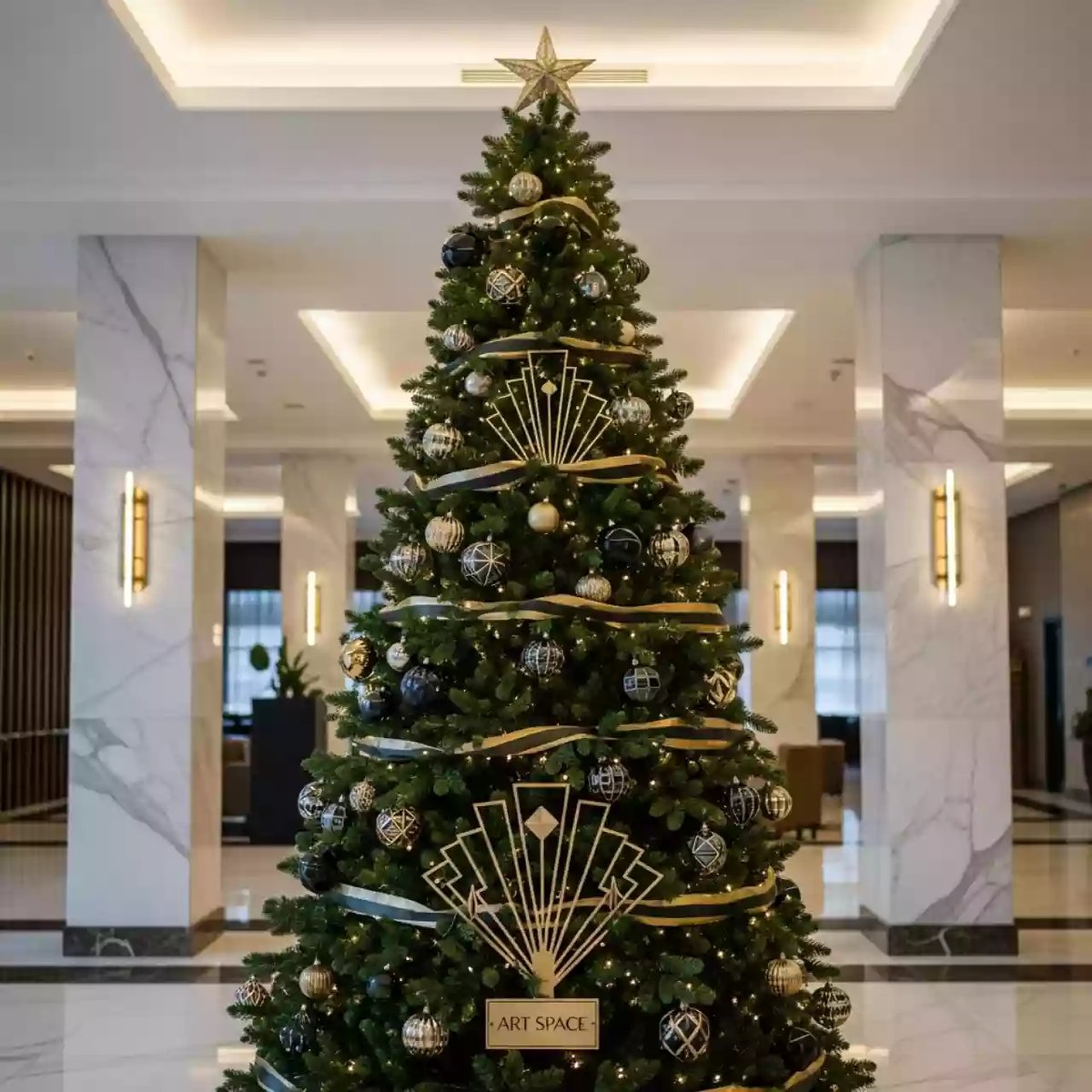Аренда Елка искусственная 500 см в Sport Inn Hotel & Wellness — ART SPACE