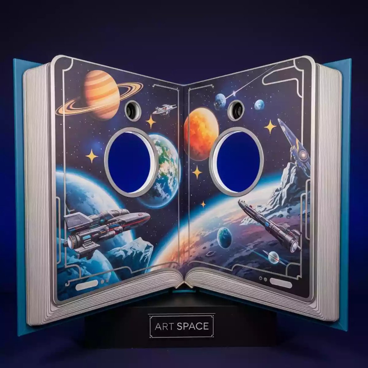 Аренда Фотокнижка Magic Book космическая в пляжном клубе Del Mar