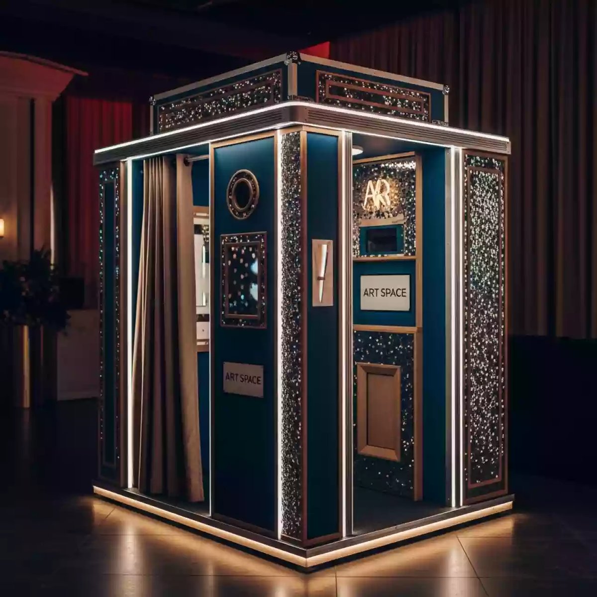Аренда Фотозона блеск казино в ресторане «Sanremo» — ART SPACE
