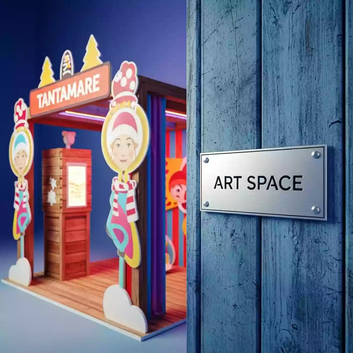 Аренда Фотозона тантамарески веселые в Novotel Resort — ART SPACE