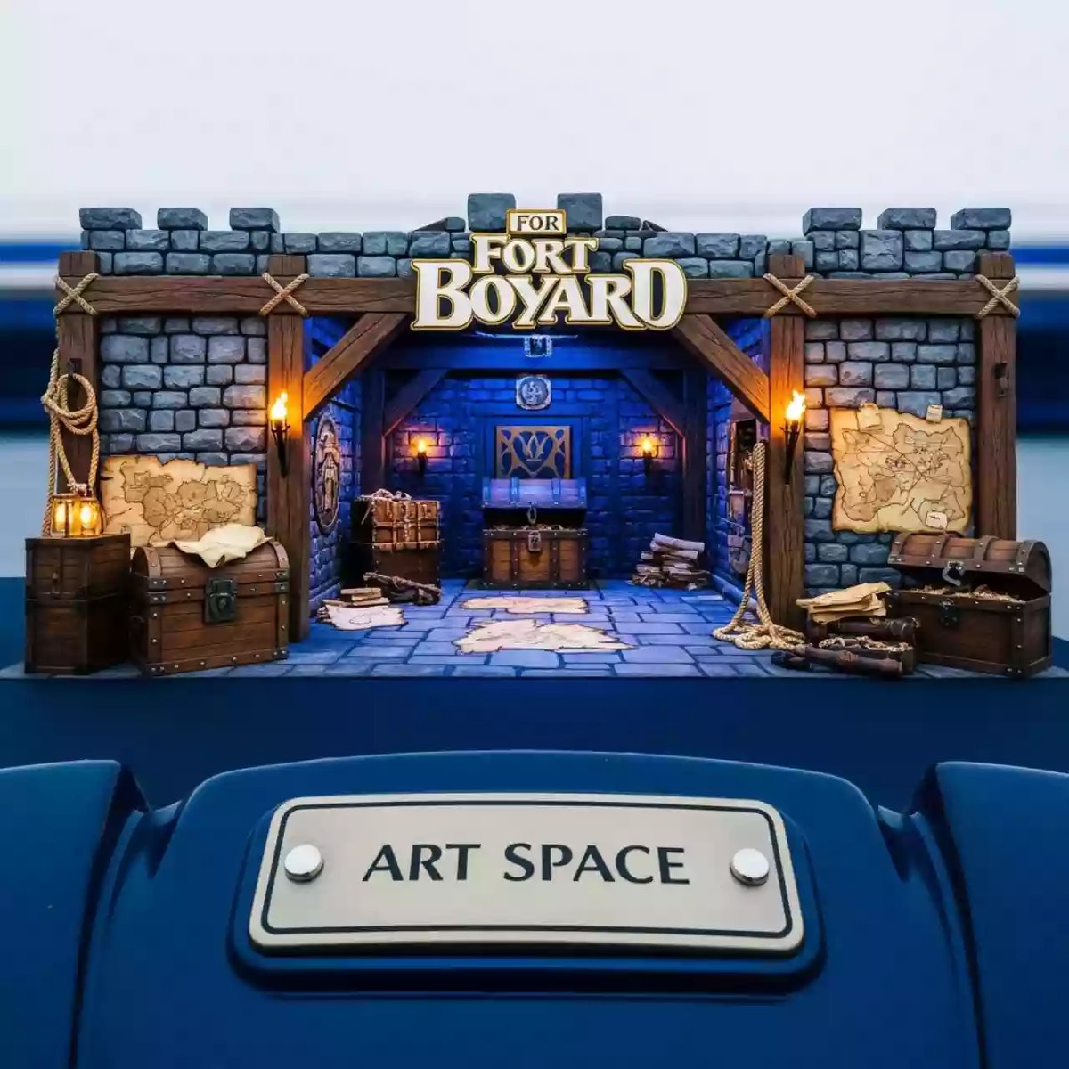 Аренда Фотозона в стиле Форт Боярд в Golden Tulip Rosa Khutor — ART SPACE