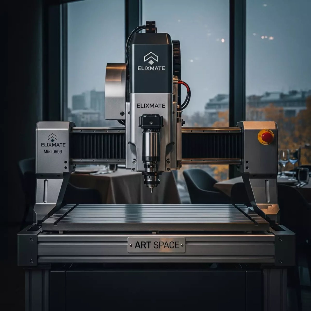 Аренда Фрезерный станок Elixmate Mini 0609 в ресторане «Sanremo» — ART SPACE