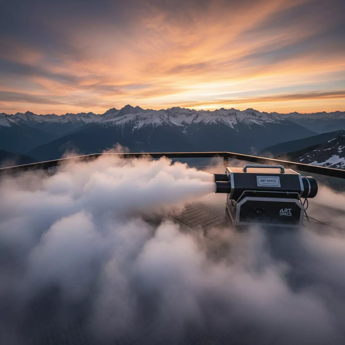 Аренда Генератор тяжелого дыма BT H 2Fog II на площадке Rosa Peak (2320м) — ART SPACE
