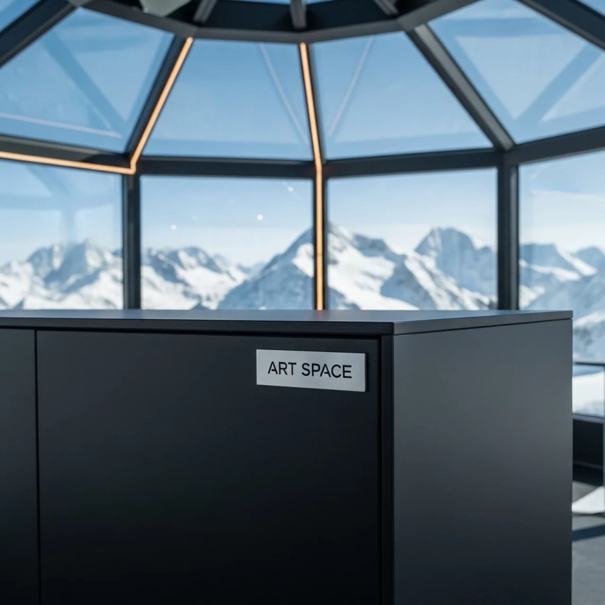 Аренда Графитовый черный на площадке Rosa Peak (2320м) — ART SPACE