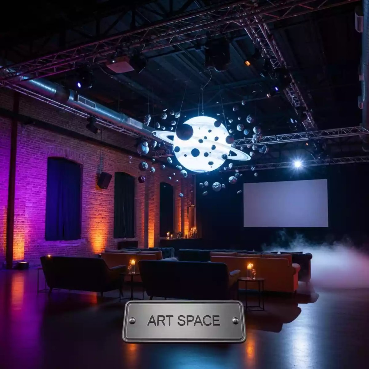 Аренда Хеллоуин «Маленькая планета» в банкетном зале «Дельфин» — ART SPACE