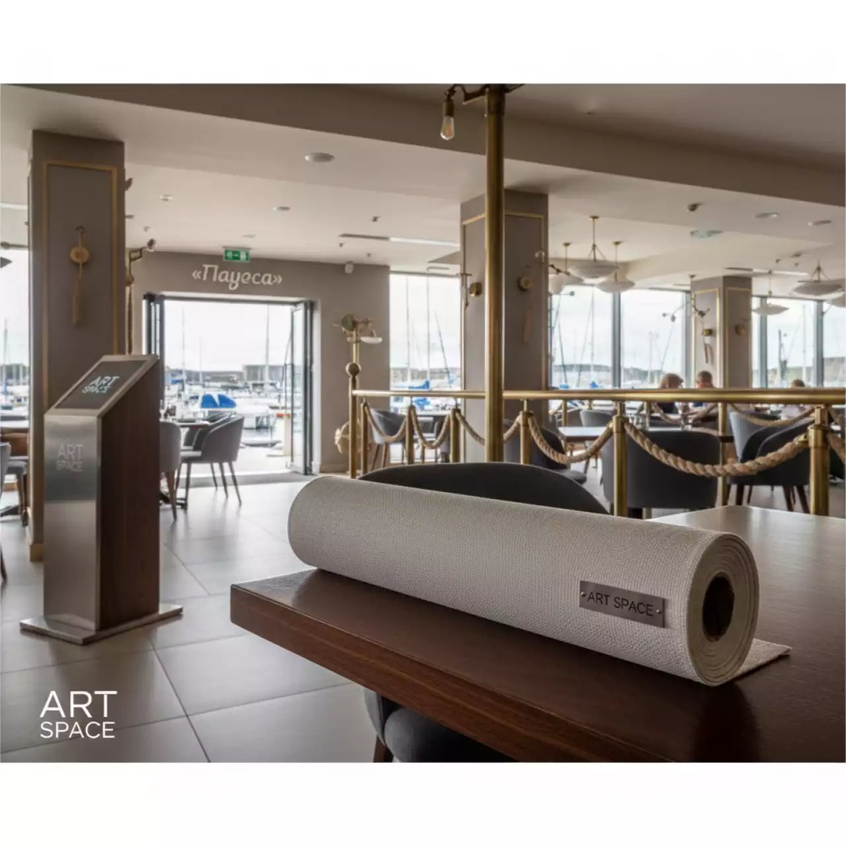 Аренда Холст Canon Water Resistant Art Canvas 340 г м² 432x15,2 м 50,8 мм 9172A005 в ресторане «Паруса» — ART SPACE