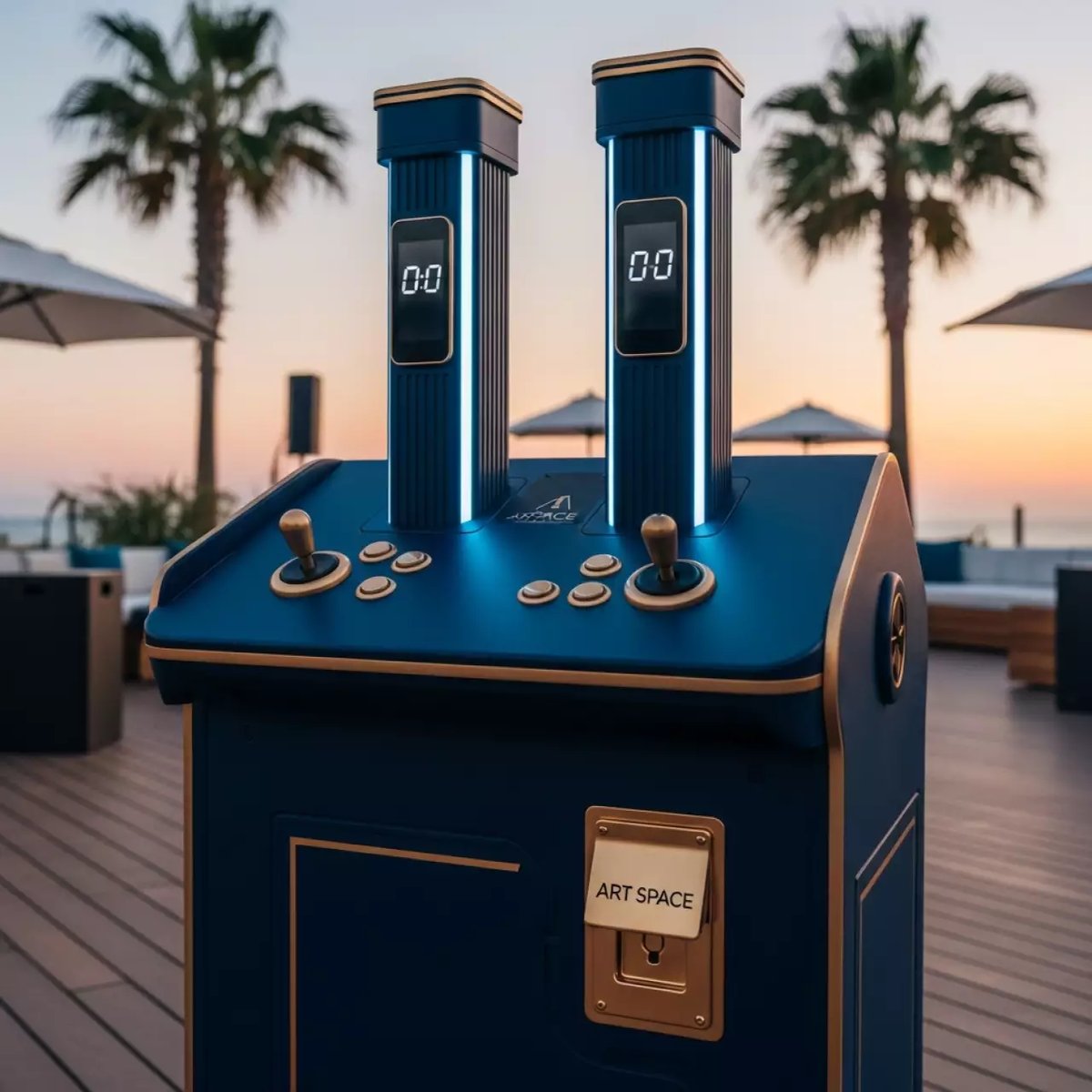 Аренда Игра Поймай секунду дуэль в пляжном клубе Del Mar — ART SPACE