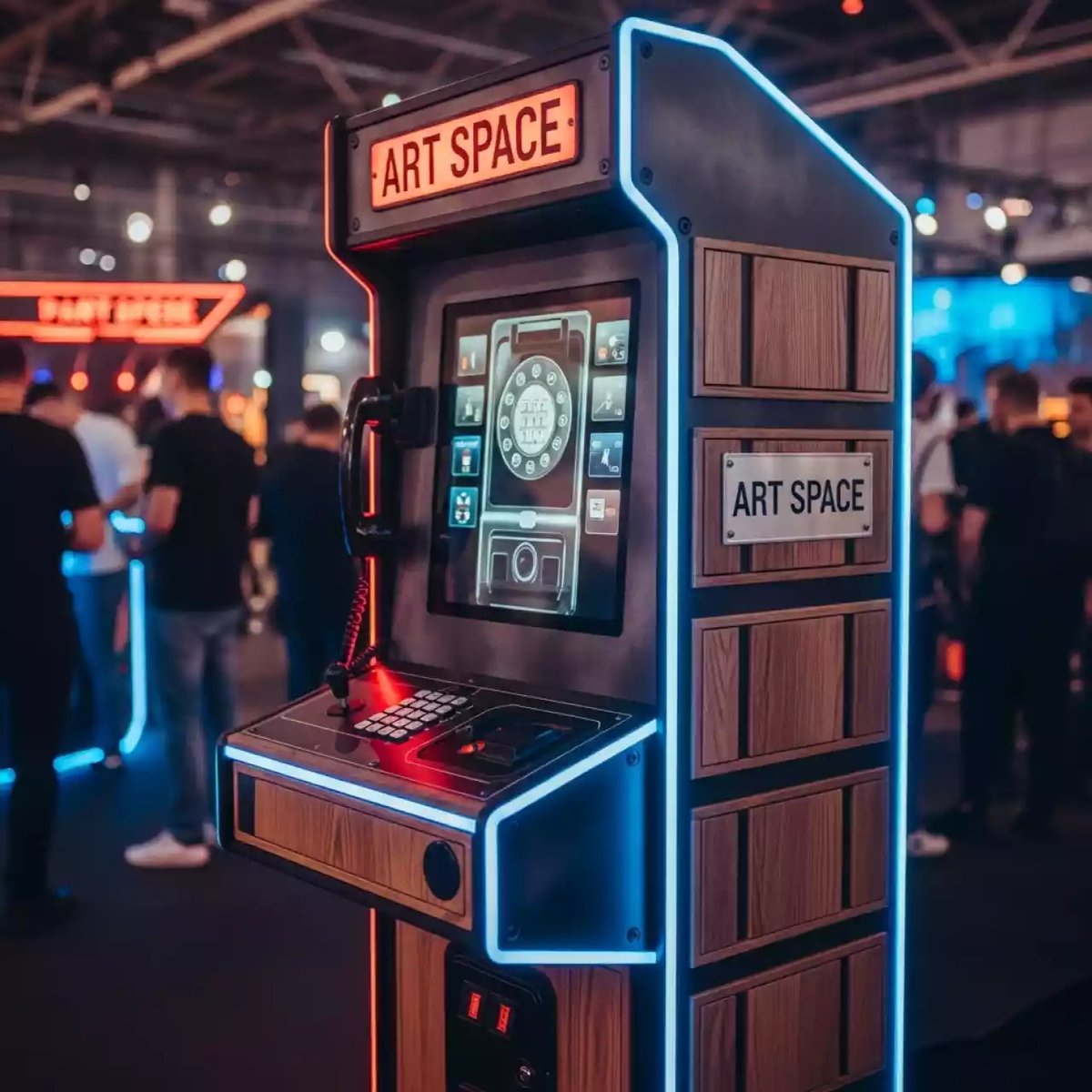 Аренда Игровой автомат Однорукий бандит "Телефон" в Bridge Resort — ART SPACE