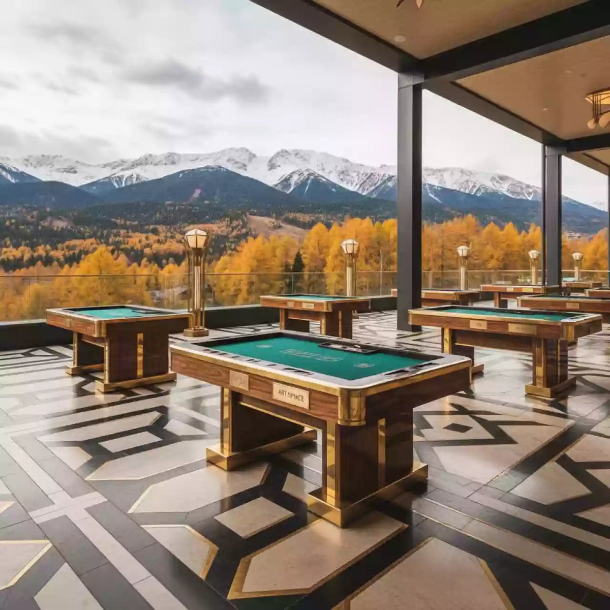 Аренда Игры на корпоратив летом в Golden Tulip Rosa Khutor — ART SPACE