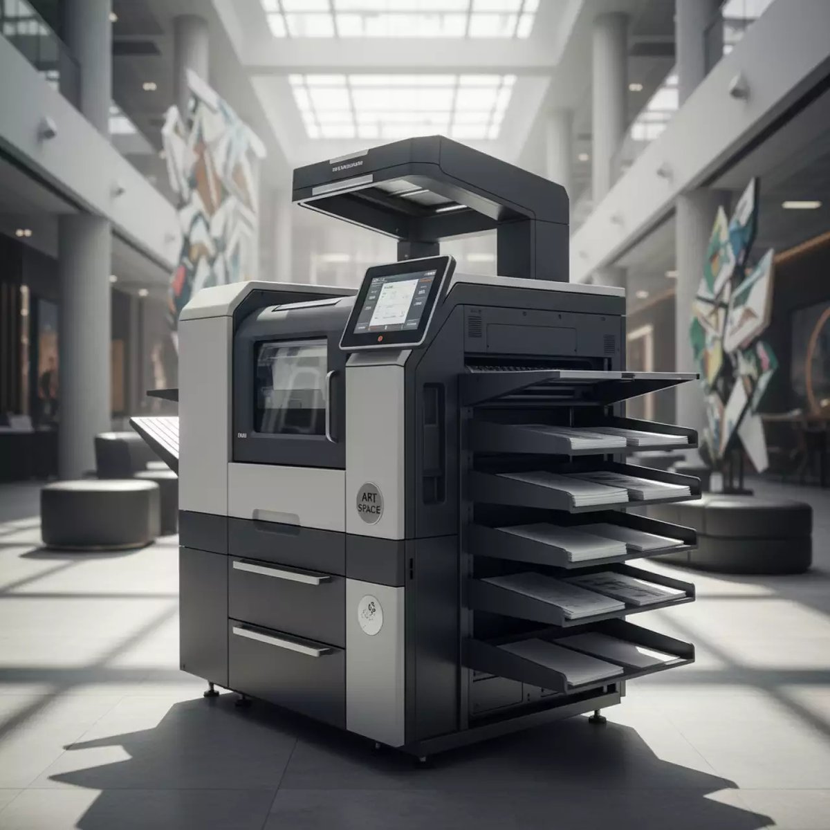 Аренда Инженерная система МФУ Plotwave 7500 P4R со сканером Stacker Select