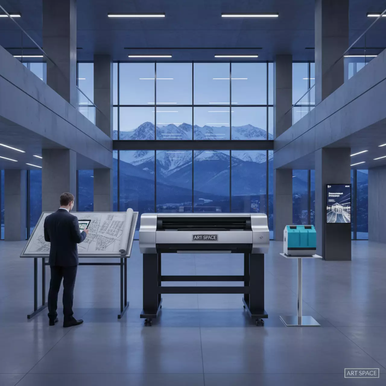 Аренда Картридж для плоттеров ITS CZ695A ITSinks HP Designjet 831 Latex Cyan 775 мл