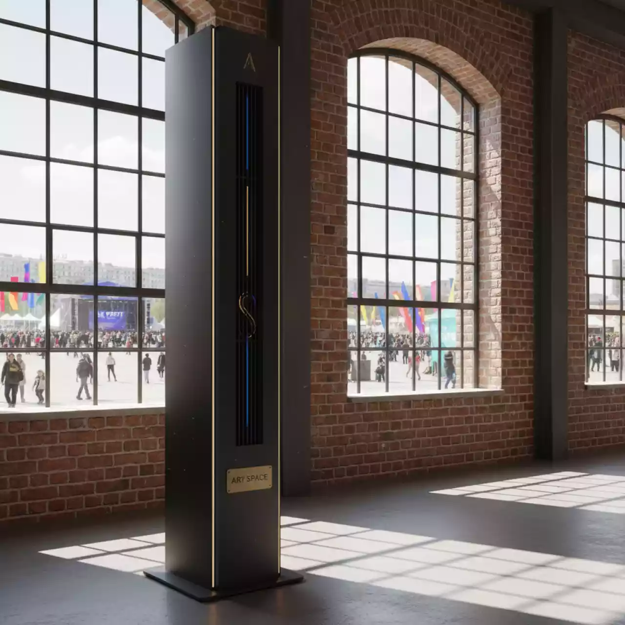 Аренда Климатический комплекс SHARP KI N41RH на Медальной площади — ART SPACE