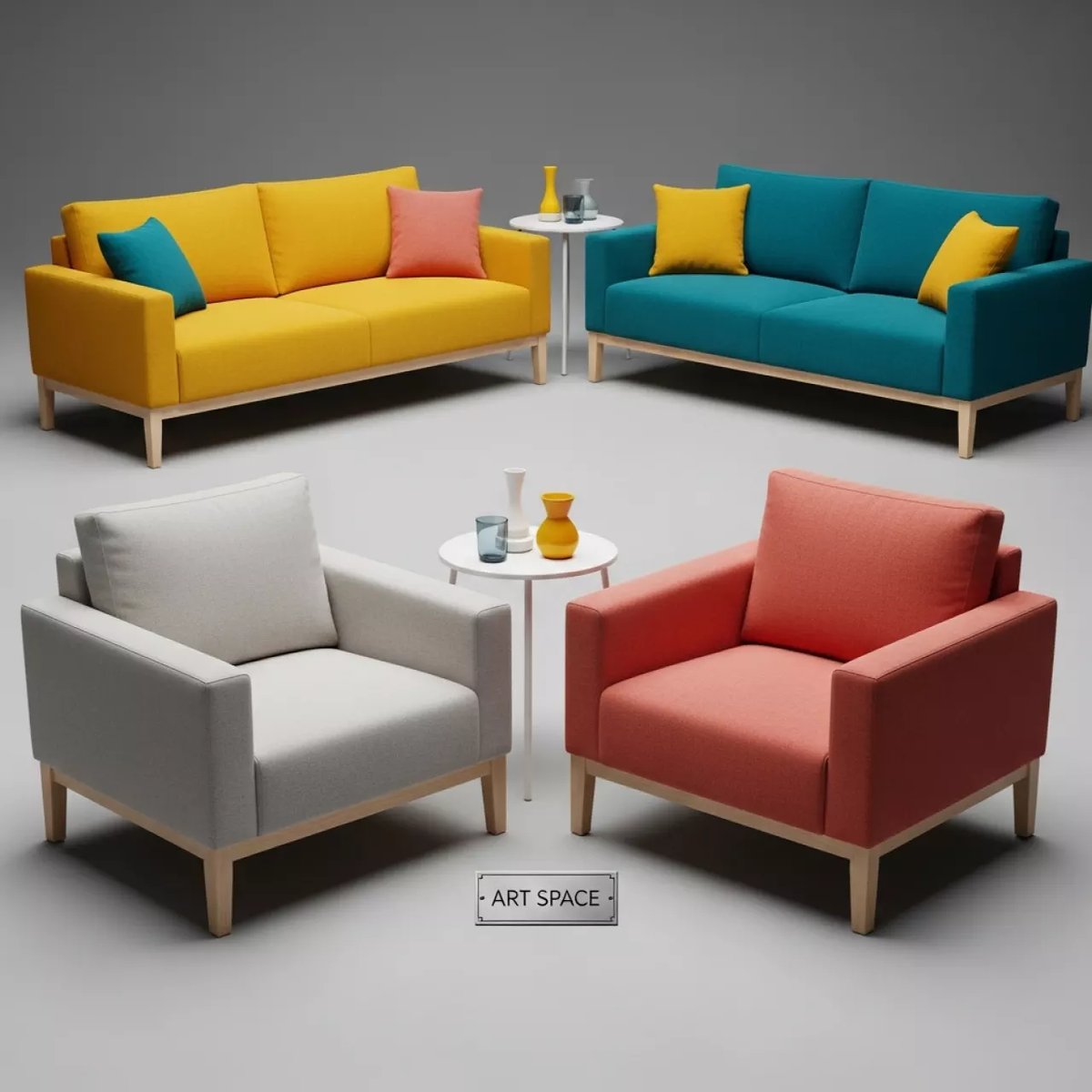 Аренда Комплект мебели для отдыха SF1 4P в City Park Hotel Sochi — ART SPACE