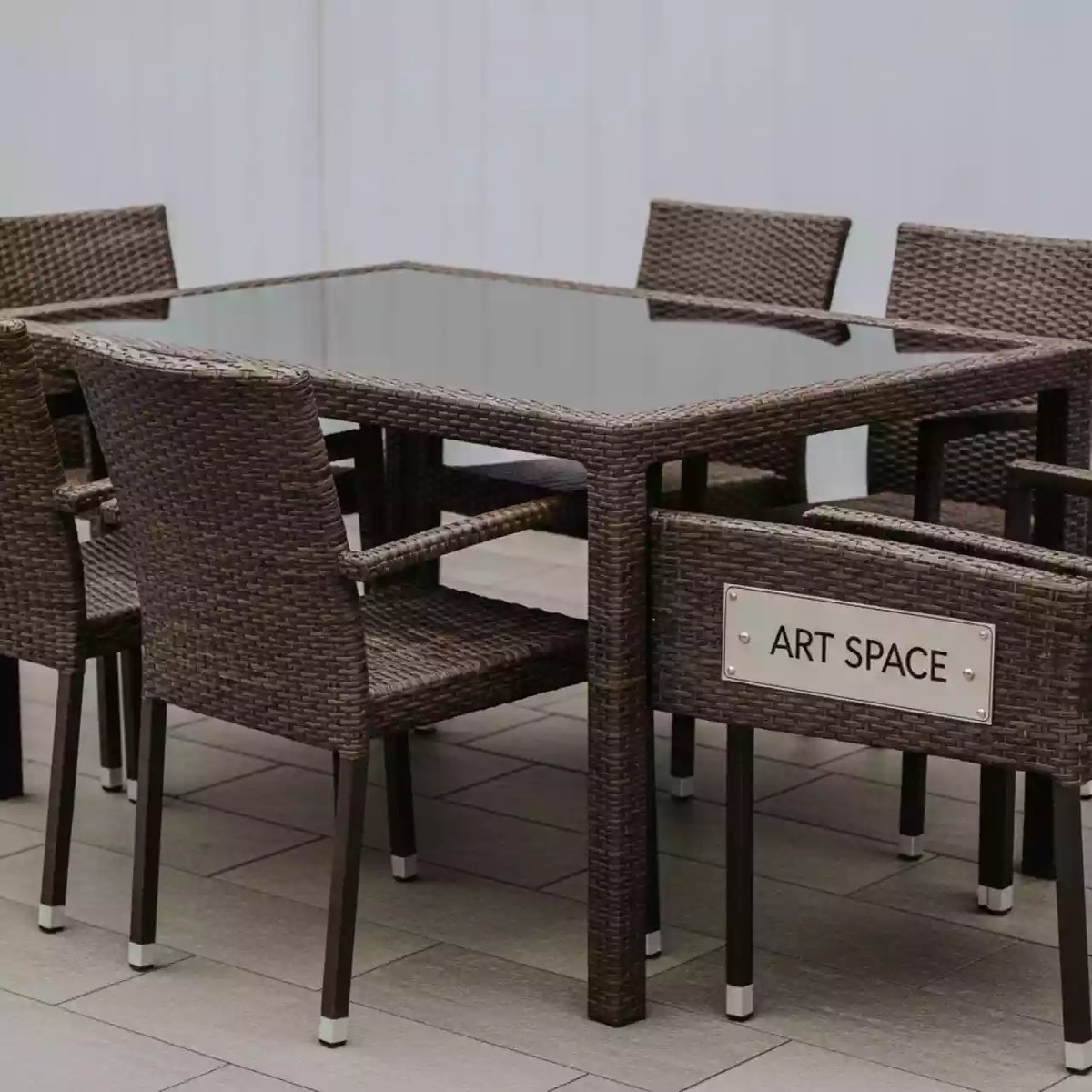 Аренда Комплект мебели из искусственного ротанга T51A Y376 W773 150x85 6Pcs brown в Гранд Отель Поляна — ART SPACE