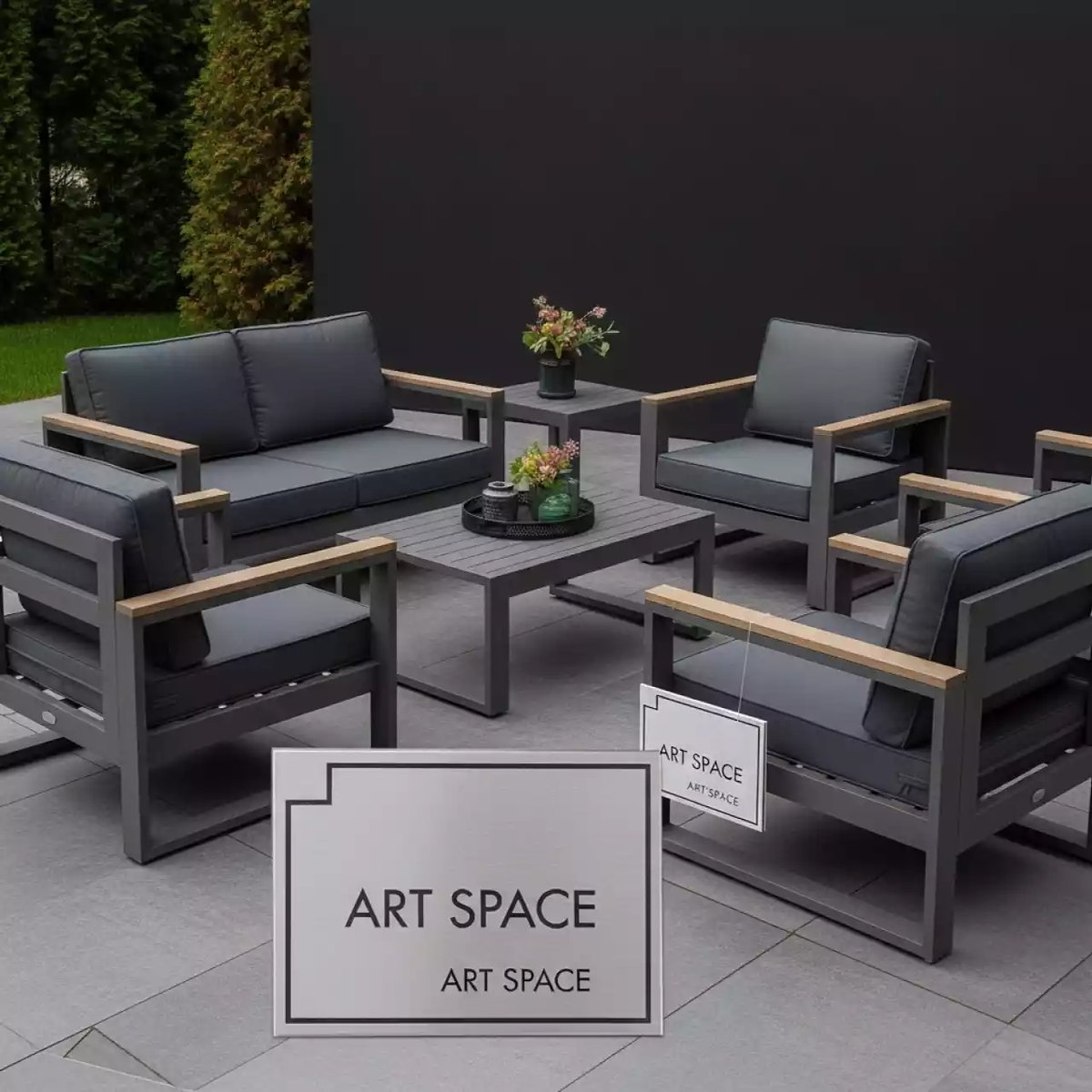 Аренда Комплект садовой мебели VEN CM6T1 7 set d gray в Mercure Сочи Центр — ART SPACE