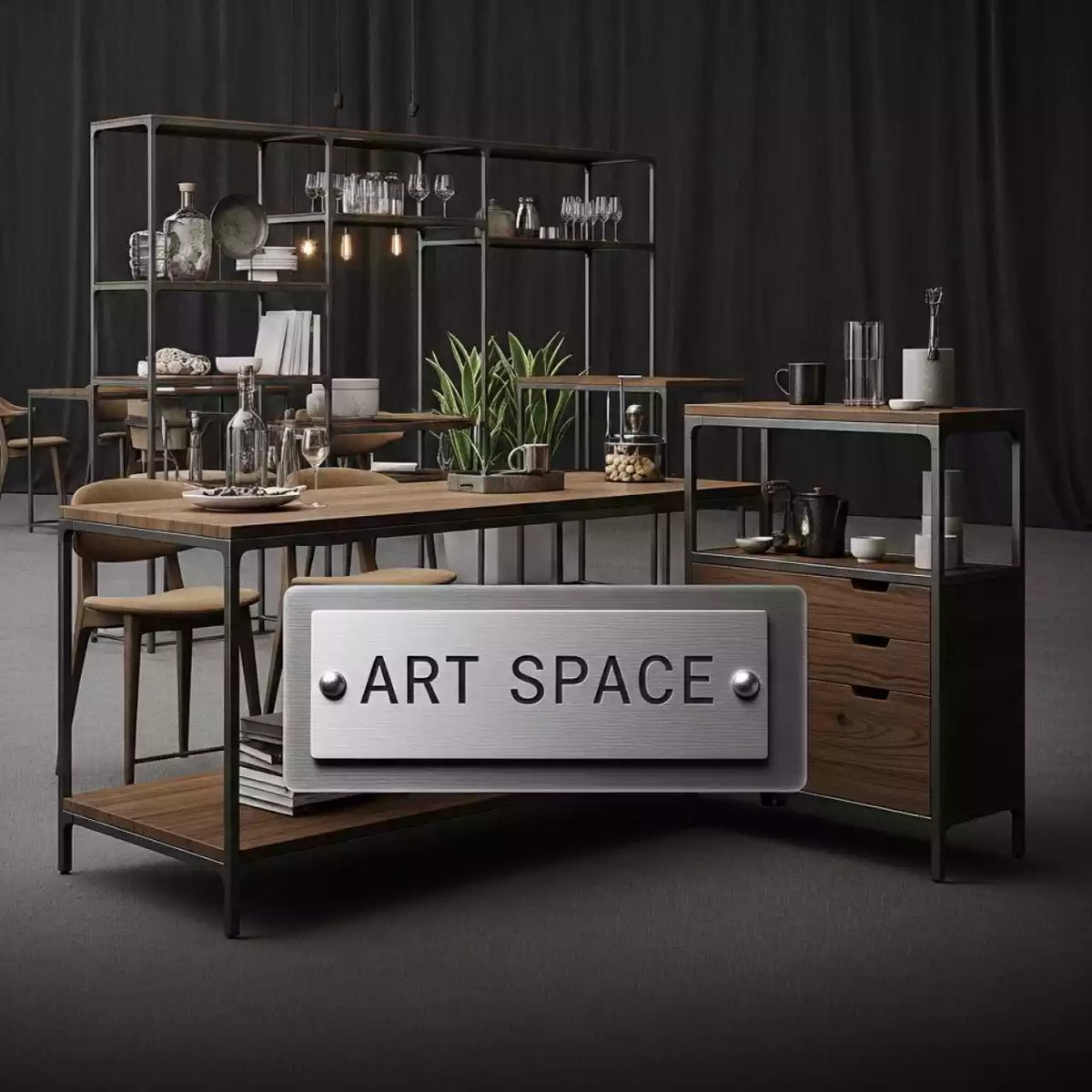 Аренда Комплект стандартный в ресторане «Сыроварня» — ART SPACE