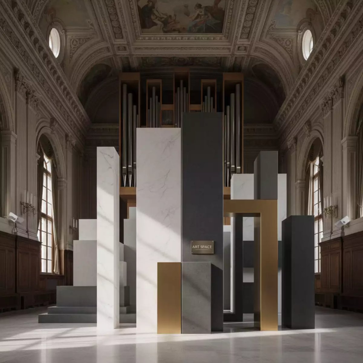 Аренда Конструктор из кубиков в Зале органной и камерной музыки — ART SPACE