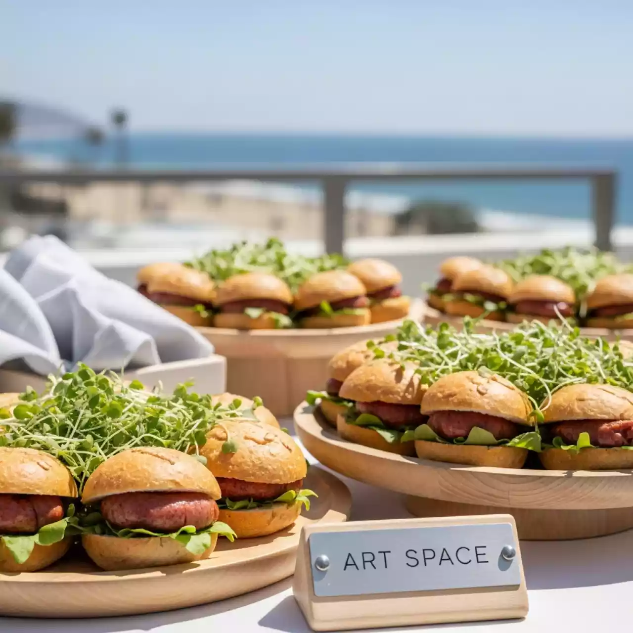 Аренда Ланч сэндвич с колбасой в пляжном клубе Del Mar — ART SPACE