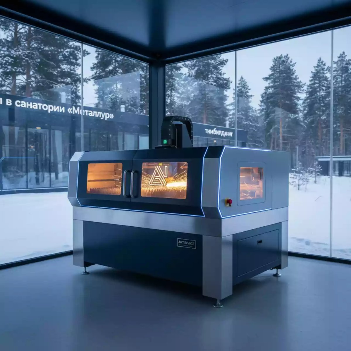 Аренда Лазерный станок B Power A3015 6000W в санатории «Металлург» — ART SPACE