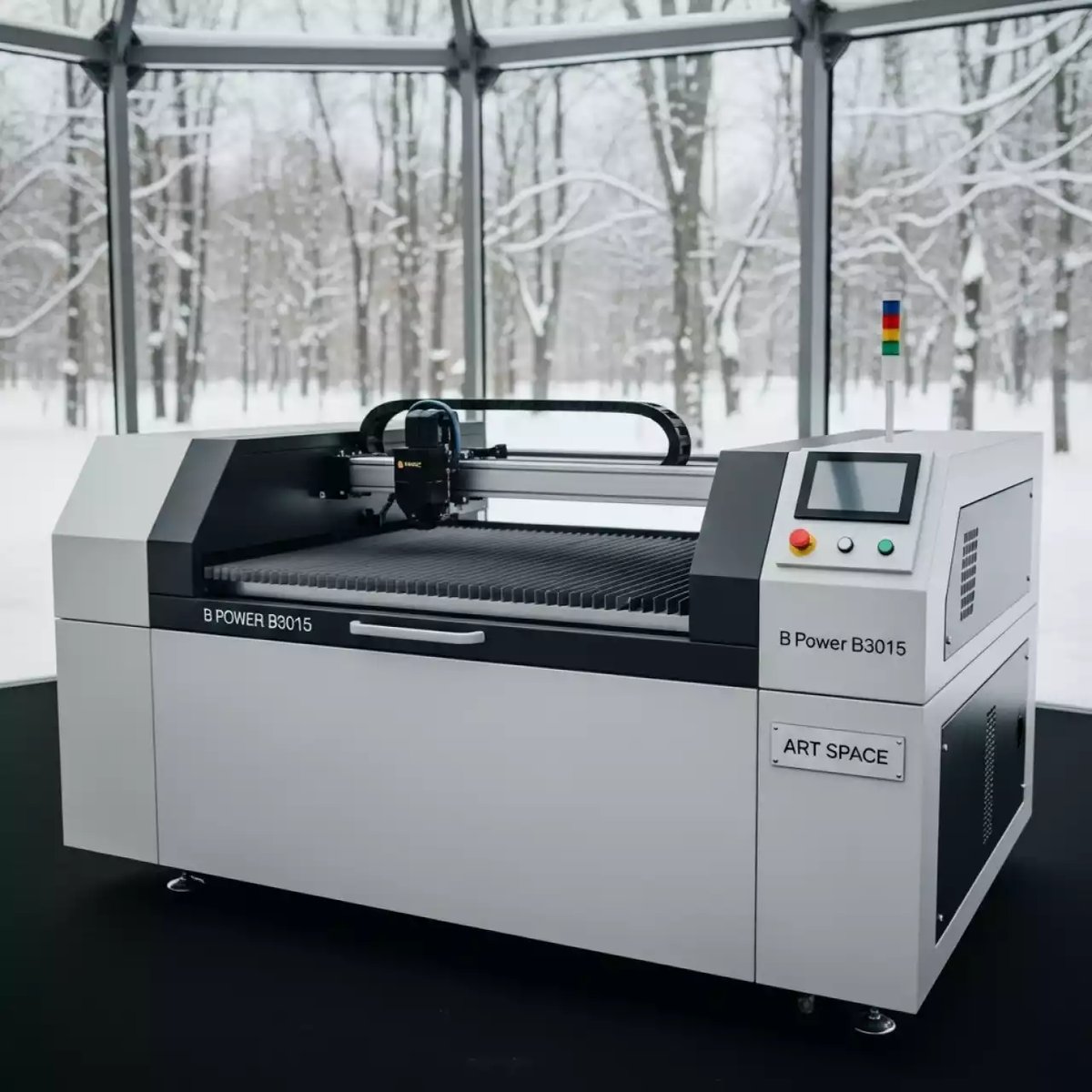 Аренда Лазерный станок B Power B3015 1500 WB в усадьбе Голицына — ART SPACE