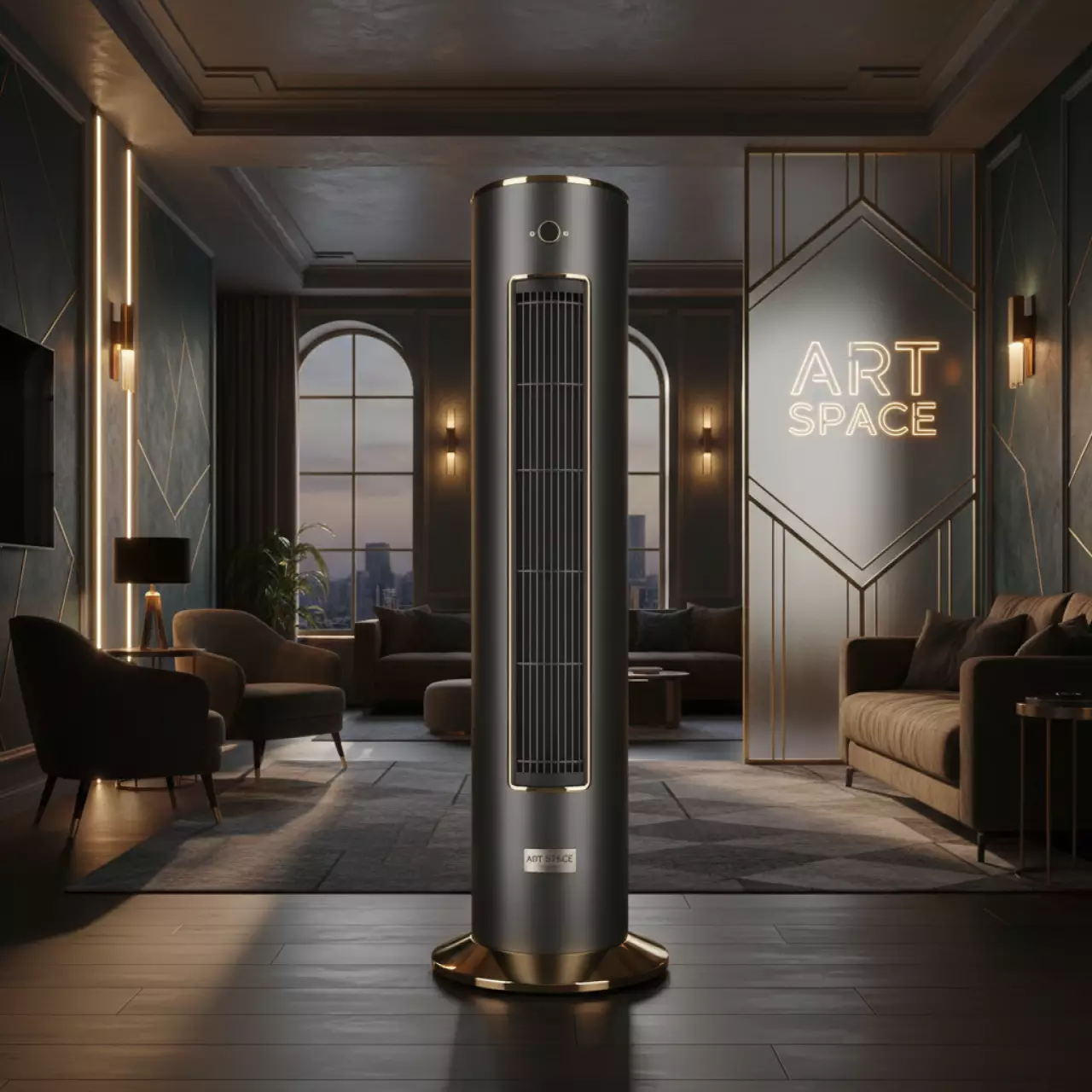 Аренда Обогреватель электрический WWT ELCON RCH 2000 6F Spinner в лофте «Студия 21» — ART SPACE