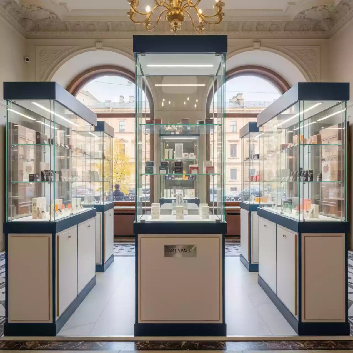 Аренда Оборудование торговое для аптеки на Гороховой улице в Boutique Hotel PORTUM 1905 — ART SPACE