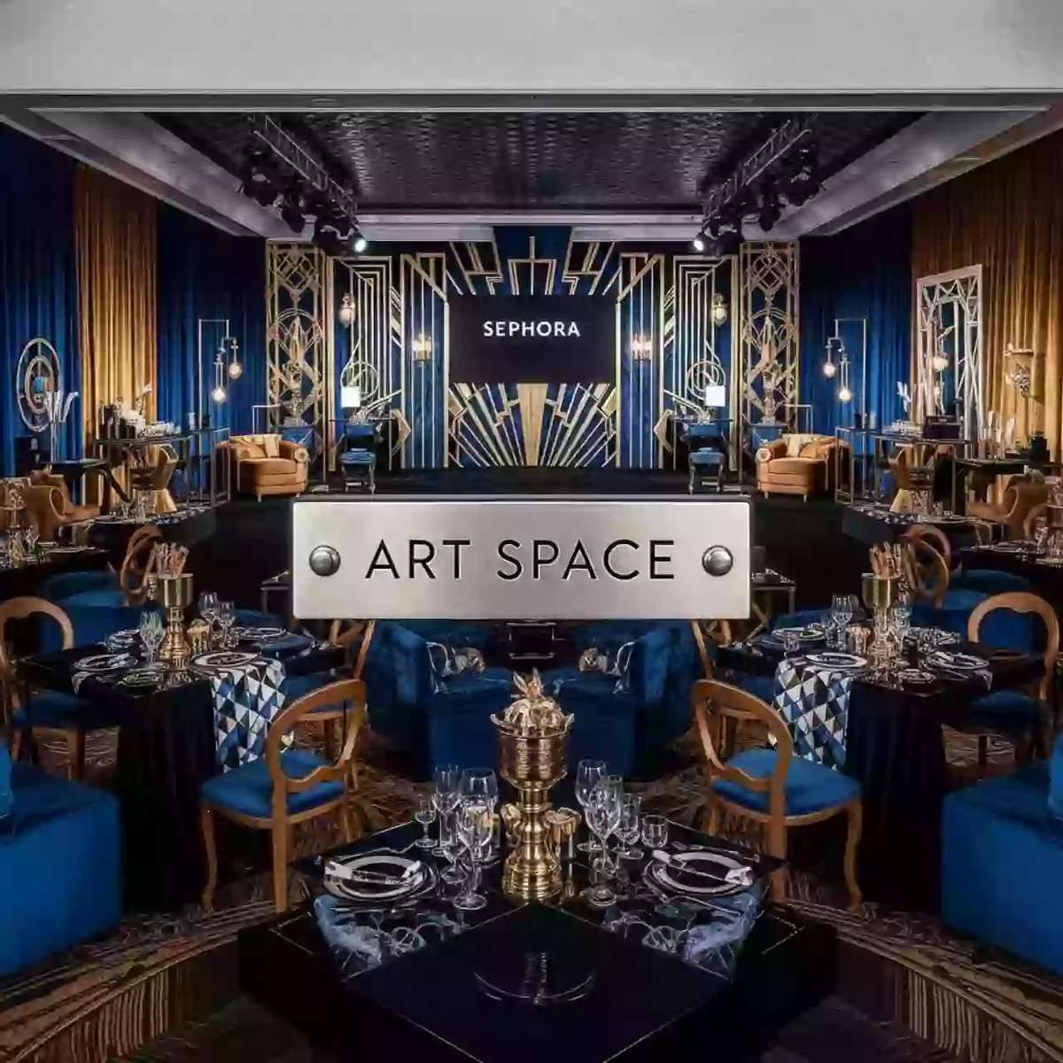 Аренда Оформление презентации Sephora в санатории «Сочи» — ART SPACE