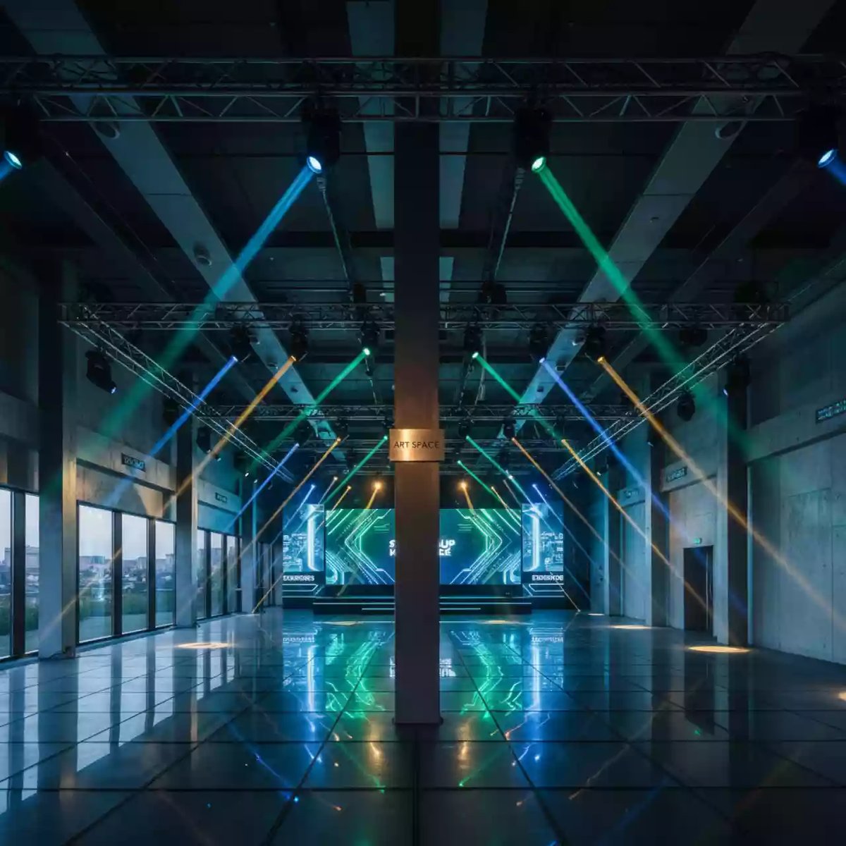 Аренда Пакет световой медиум с сопровождением № 2 в казино «Сочи» — ART SPACE