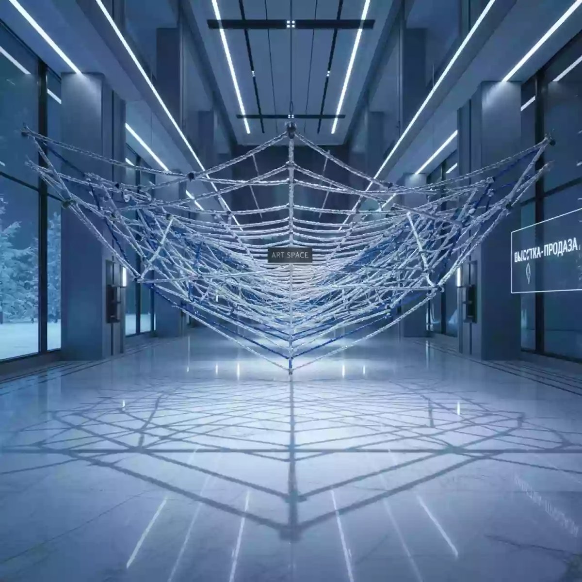 Аренда Паутина горизонтальная в санатории «Сочи» — ART SPACE