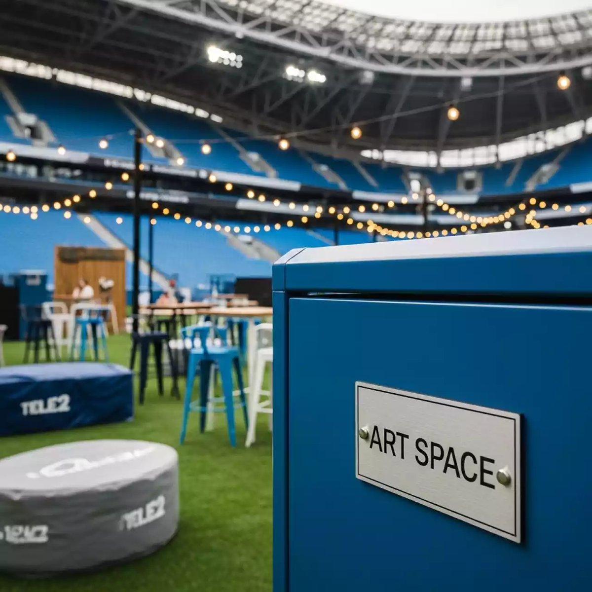 Аренда Пикник Tele2 в день города Новосибирска в VK Stadium Sirius — ART SPACE