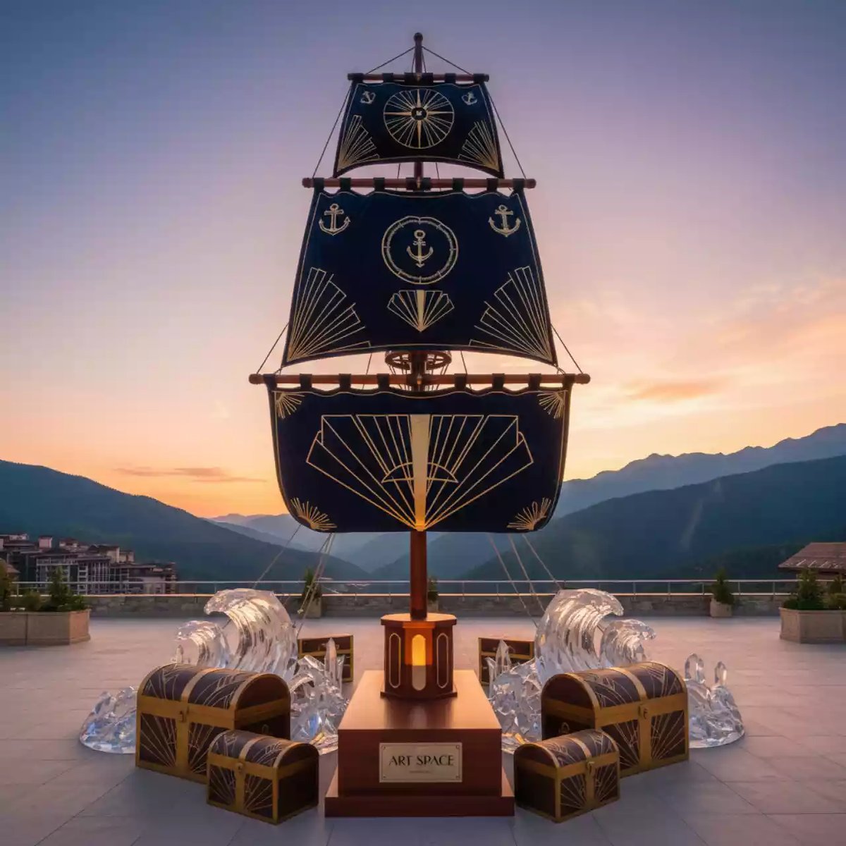 Аренда Пираты и море в Sochi Marriott Krasnaya Polyana — ART SPACE