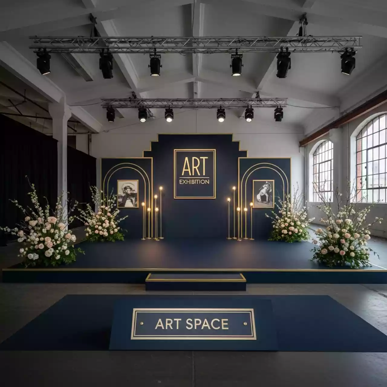 Аренда Подиум 2х4 м в лофте «Студия 21» — ART SPACE