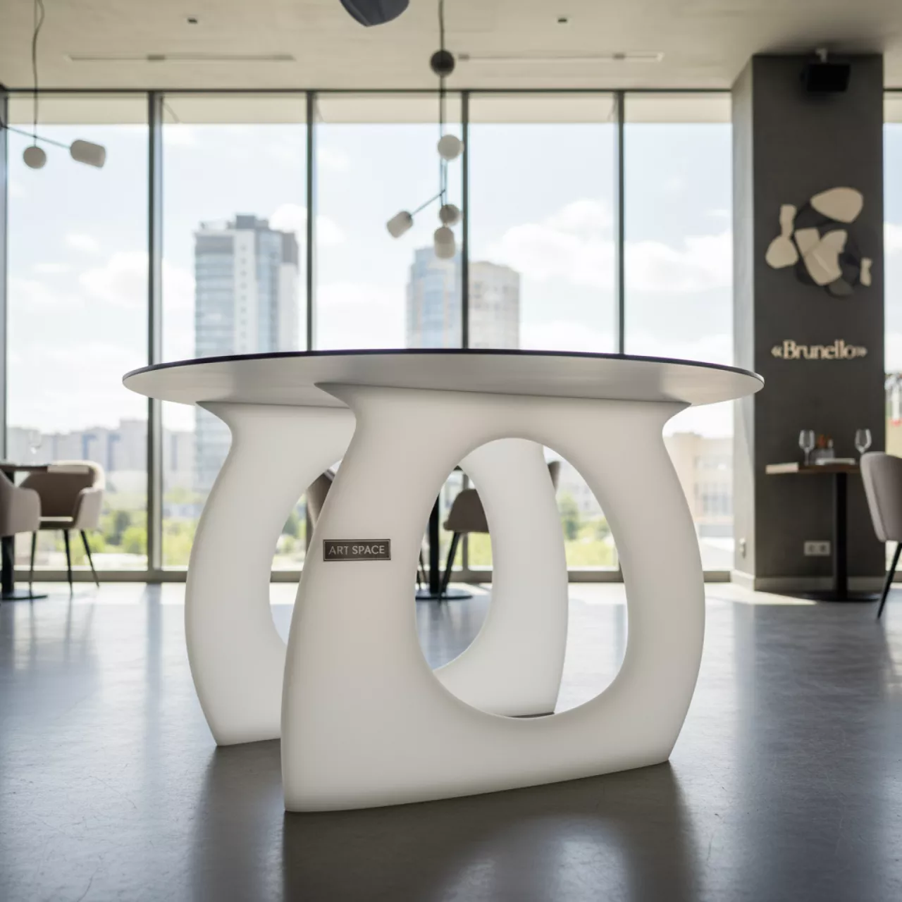 Аренда Подстолье пластиковое Air Legs XL в ресторане «Brunello» — ART SPACE