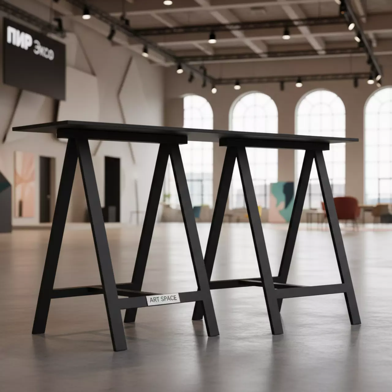 Аренда Подстолья двойного металлического Tiffany в Panorama by Mercure — ART SPACE