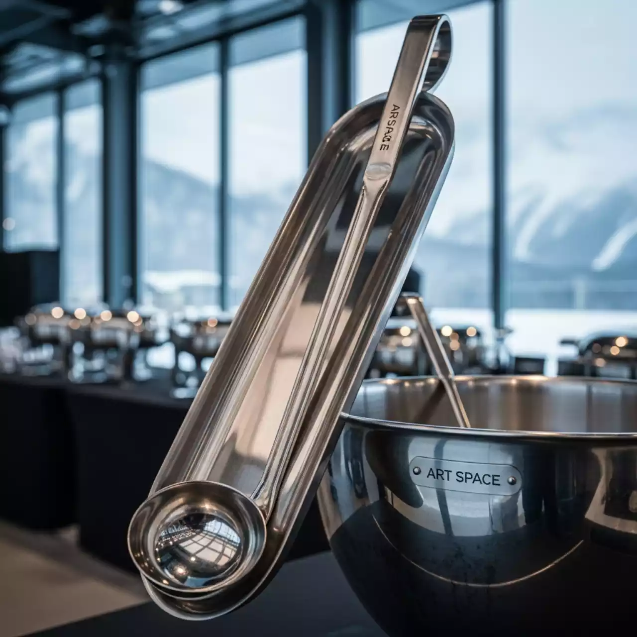 Аренда Половник для крюшона овальный в Golden Tulip Rosa Khutor — ART SPACE