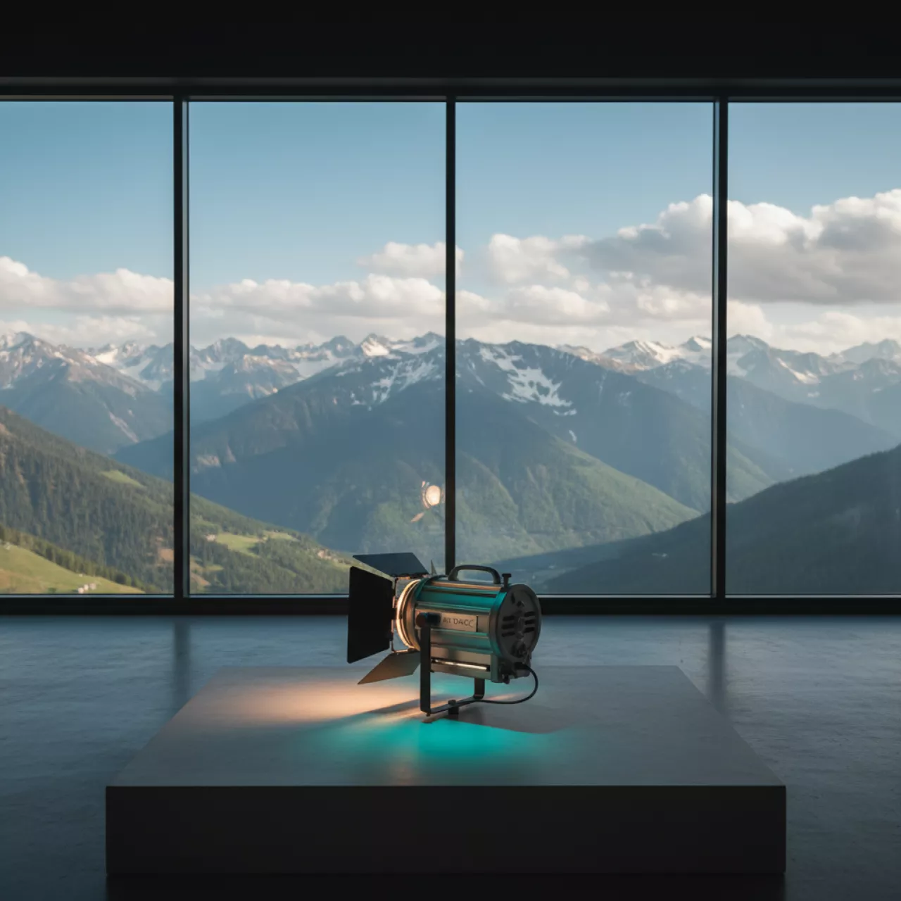 Аренда Прожектор DLH 150 Вт на площадке Rosa Peak (2320м) — ART SPACE