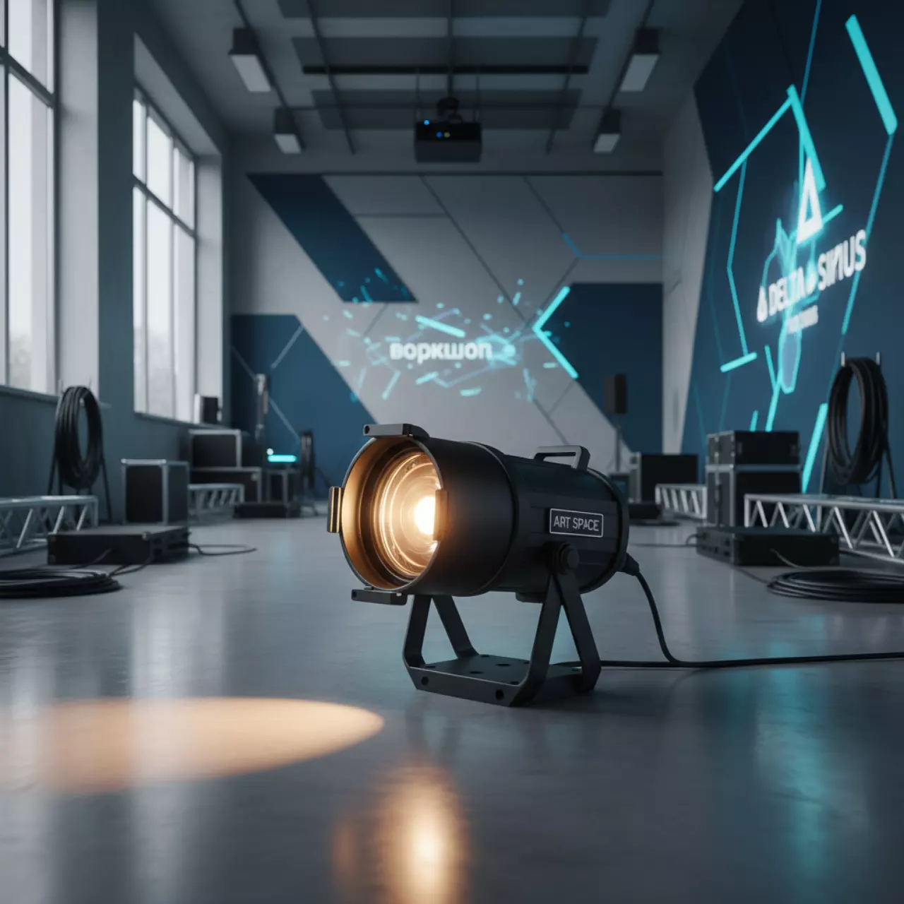Аренда Прожектор PAR LED 20 черный в Delta Sirius