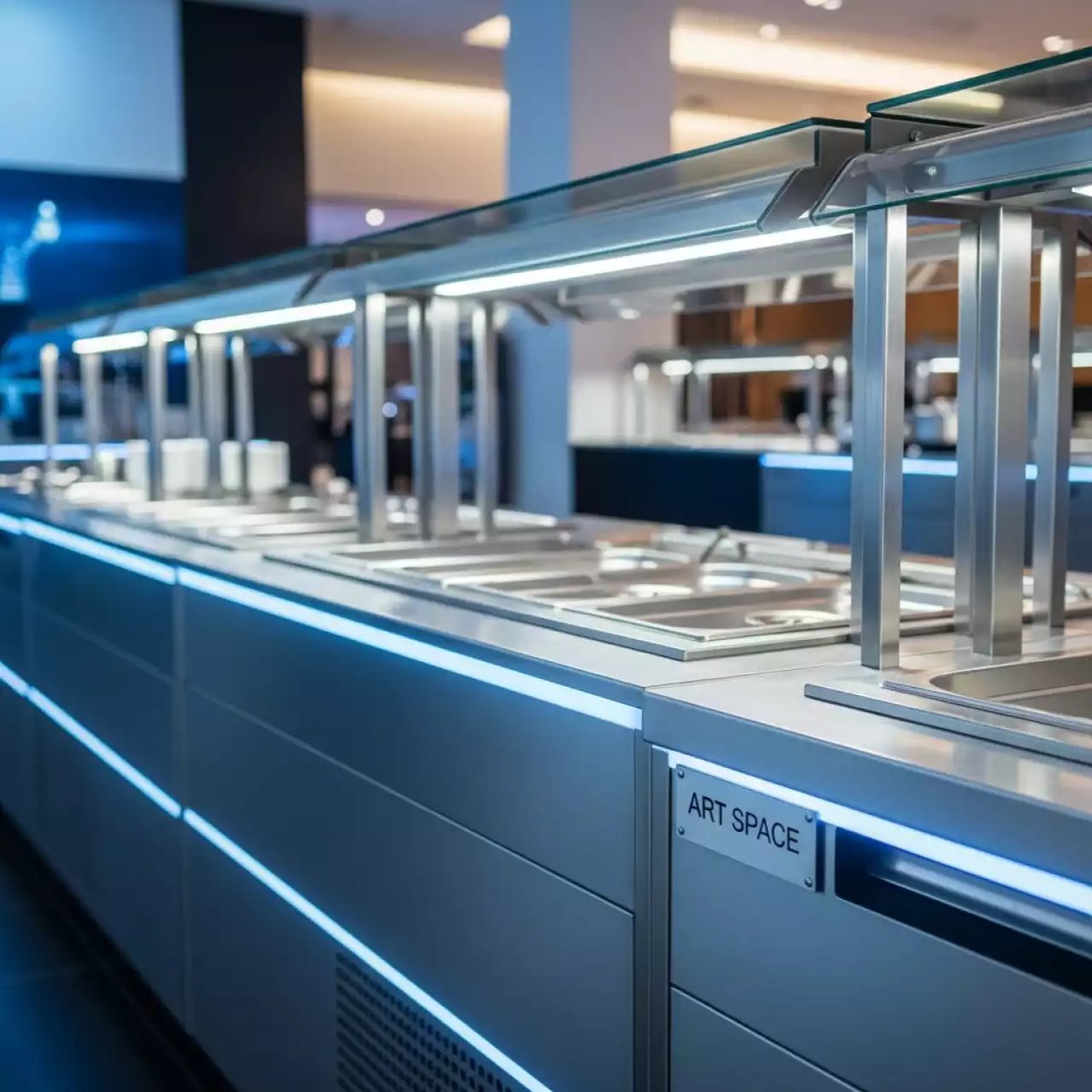 Аренда Раздаточная линия для фудкорта в Radisson Blu Resort & Congress Centre — ART SPACE