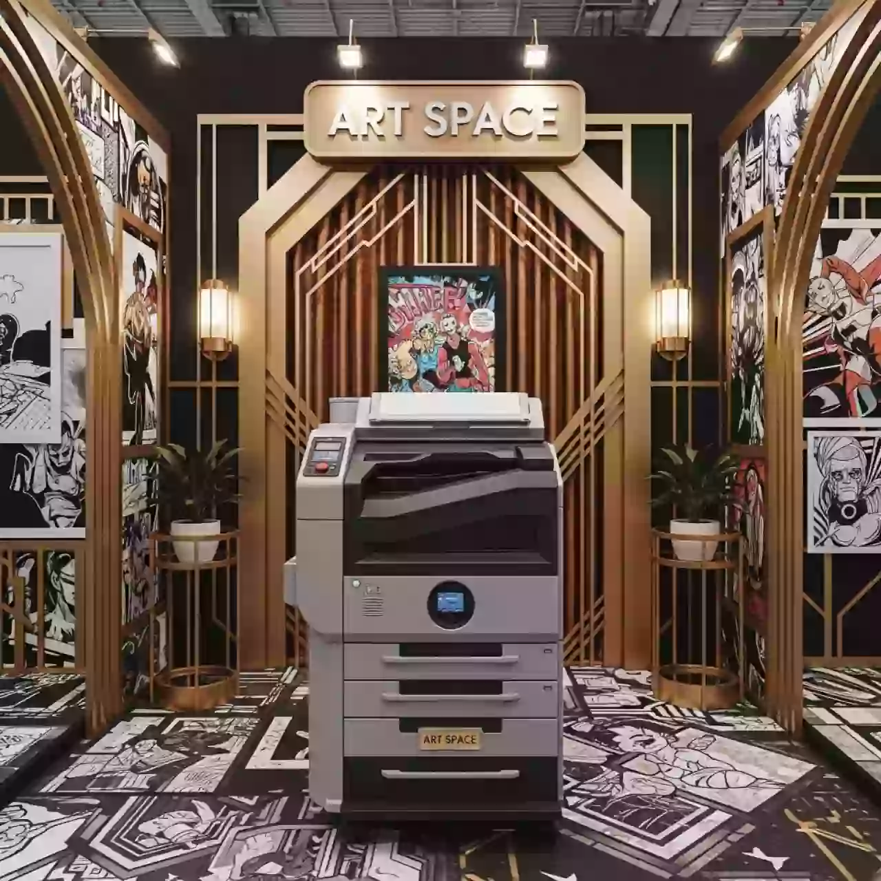 Аренда Ризограф Riso EZ 571 S 7175E на Медальной площади — ART SPACE