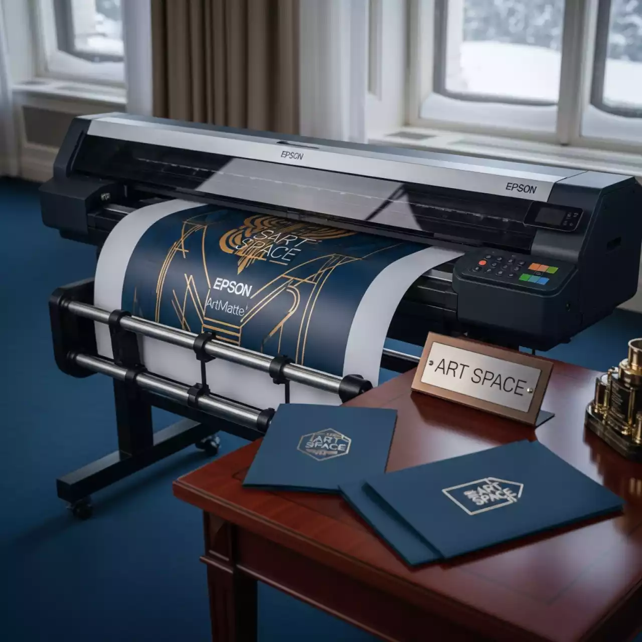 Аренда Рулонная бумага для плоттера Epson SureLab Pro Paper ArtMatte 180 г м² в Bridge Resort — ART SPACE