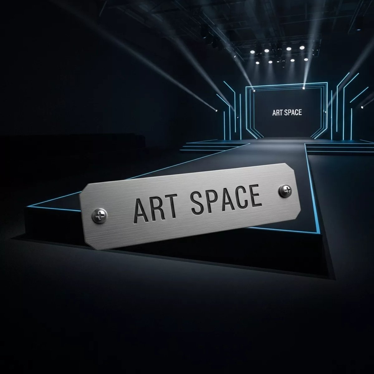 Аренда Сцена односкатная 20х14 м черная в санатории «Русь» — ART SPACE