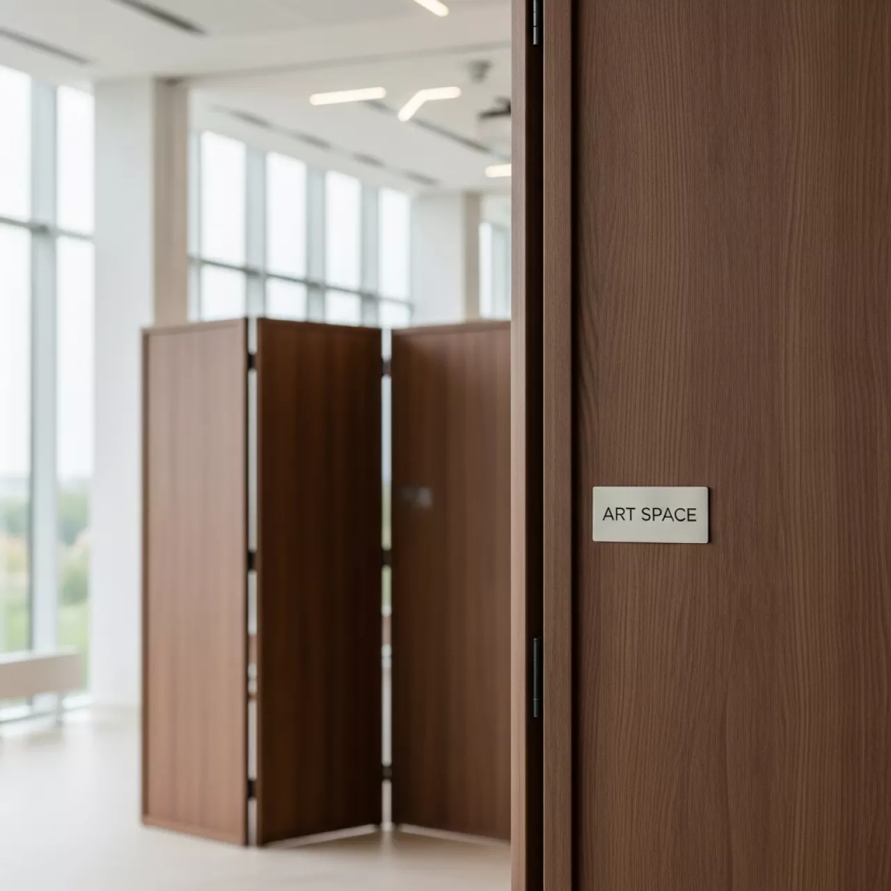 Аренда Ширма коричневая под дерево в Mercure Сочи Центр — ART SPACE