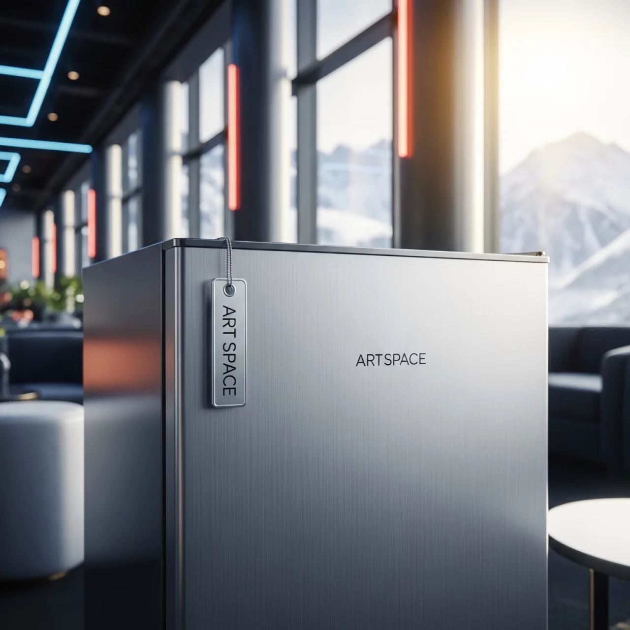 Аренда Шкаф холодильный Tesler RC 55 Silver для бара 50 л 445х465х490 мм в Rixos Krasnaya Polyana — ART SPACE