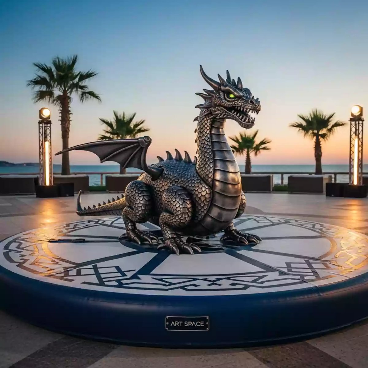 Аренда Символ года родео дракон в Swissôtel Resort Sochi Kamelia — ART SPACE