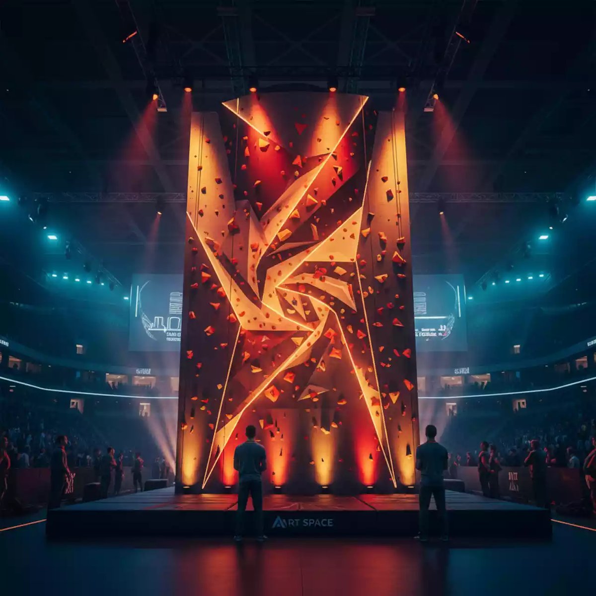 Аренда Скалодром аттракцион 6 метров в VK Stadium Sirius
